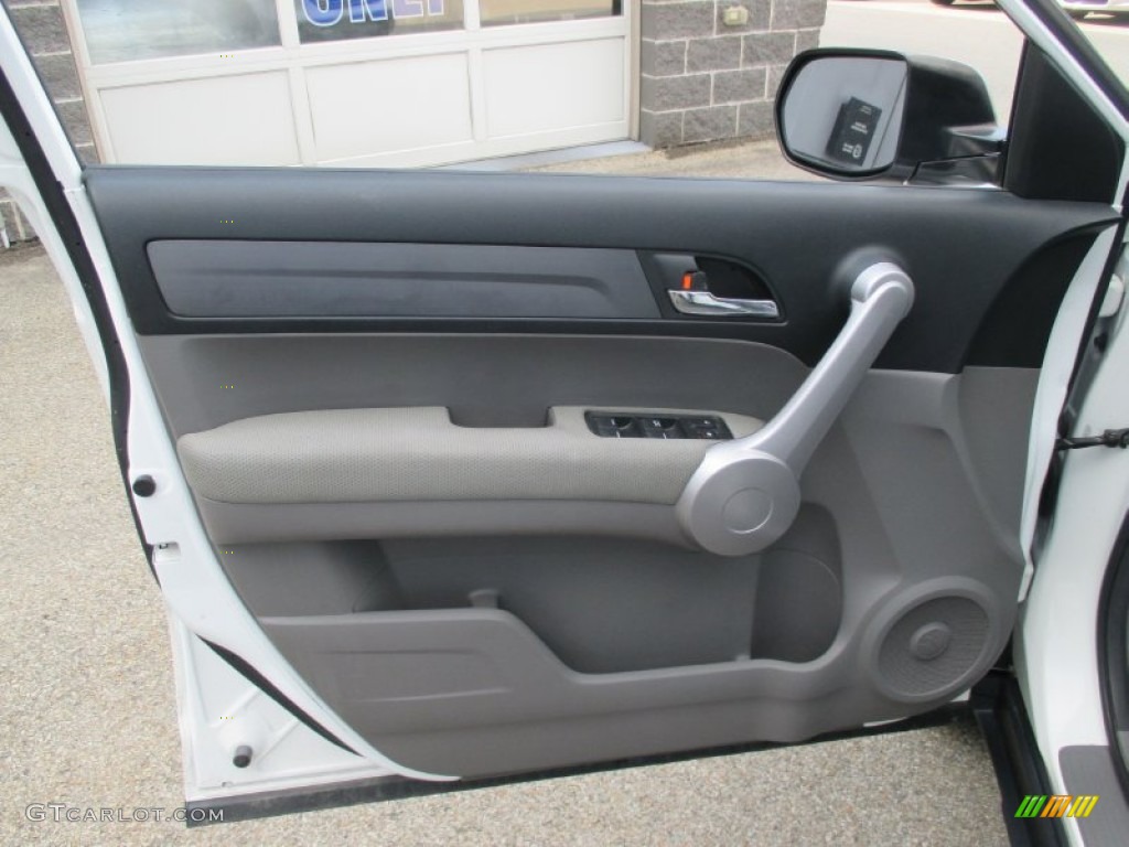 2007 CR-V EX 4WD - Taffeta White / Black photo #6
