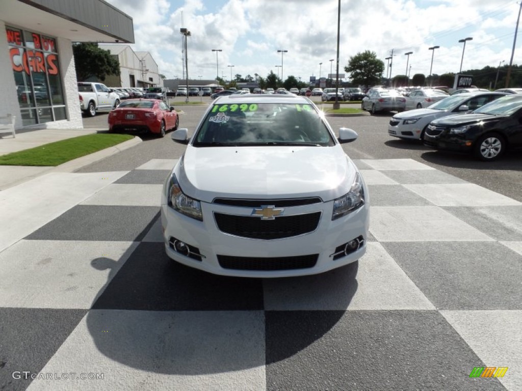 2014 Cruze LTZ - Summit White / Cocoa/Light Neutral photo #2