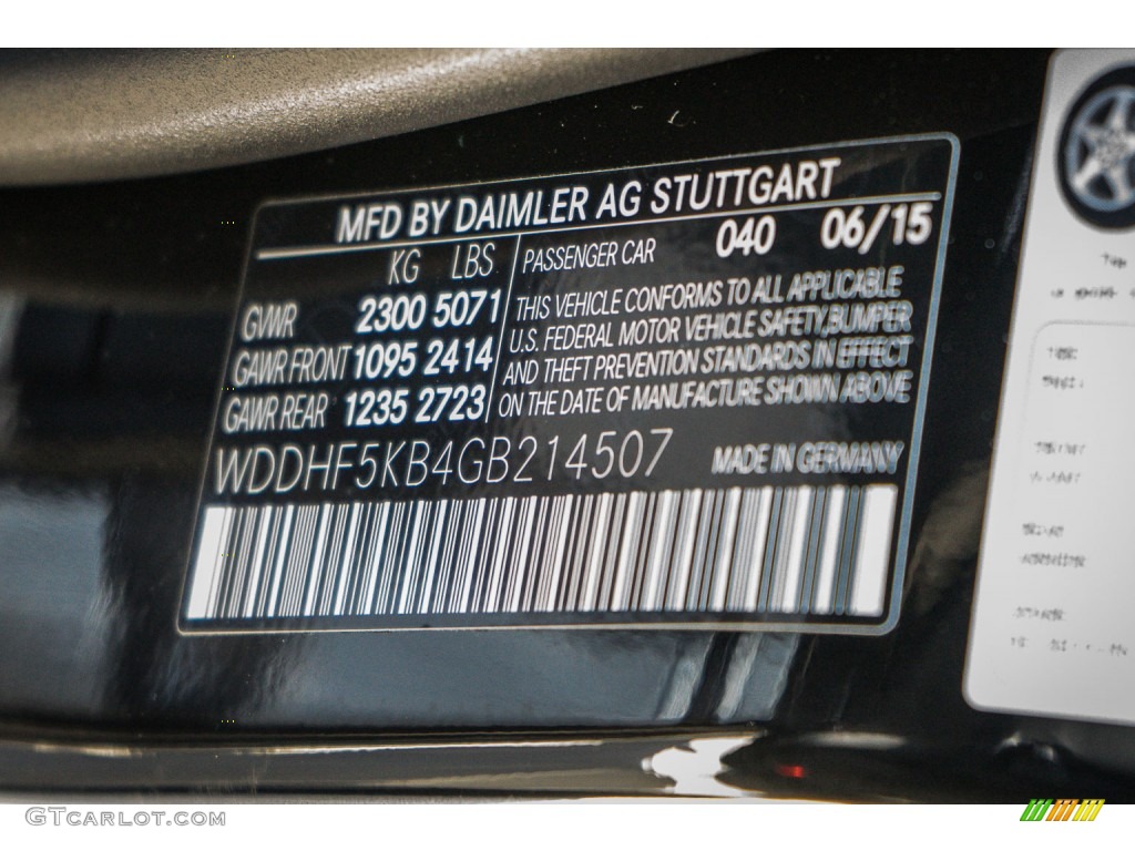 2016 E 350 Sedan - Black / Black photo #8
