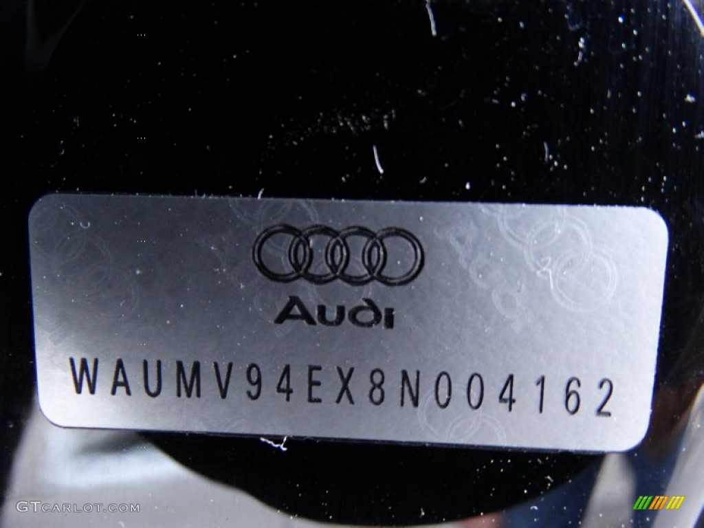 2008 A8 L 4.2 quattro - Brilliant Black / Amaretto photo #10