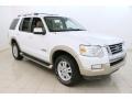 Oxford White 2007 Ford Explorer Eddie Bauer 4x4