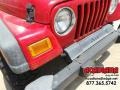 2004 Flame Red Jeep Wrangler SE 4x4  photo #11