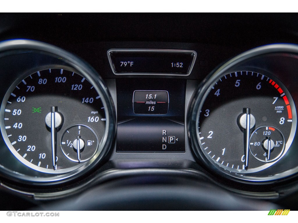 2016 Mercedes-Benz GL 450 4Matic Gauges Photo #105902822