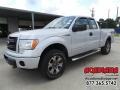 Ingot Silver Metallic - F150 XL SuperCab 4x4 Photo No. 1