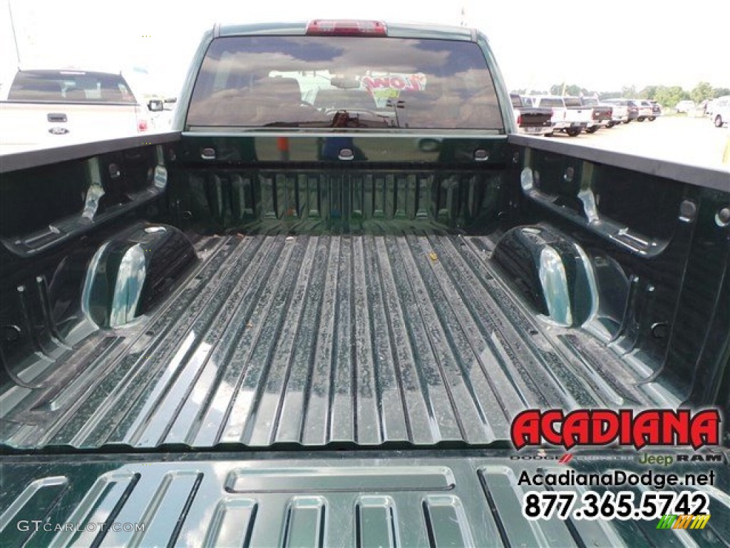 2014 Silverado 1500 LT Crew Cab - Rainforest Green Metallic / Cocoa/Dune photo #7