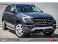 2015 Steel Grey Metallic Mercedes-Benz ML 350 4Matic  photo #1