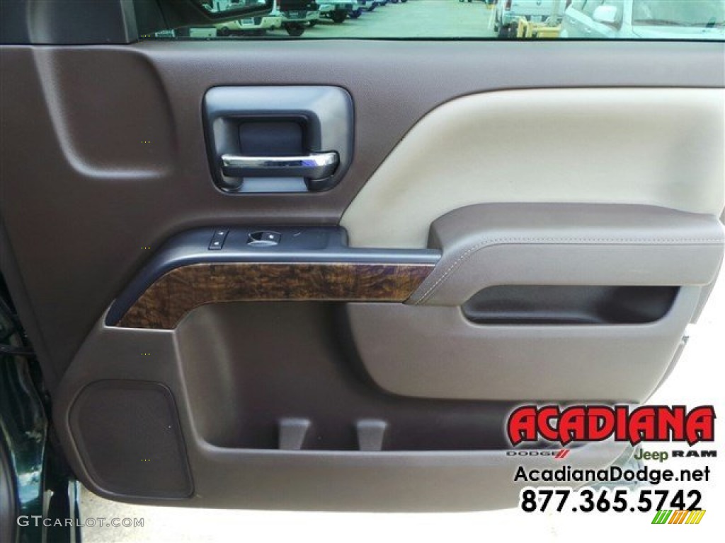 2014 Silverado 1500 LT Crew Cab - Rainforest Green Metallic / Cocoa/Dune photo #24
