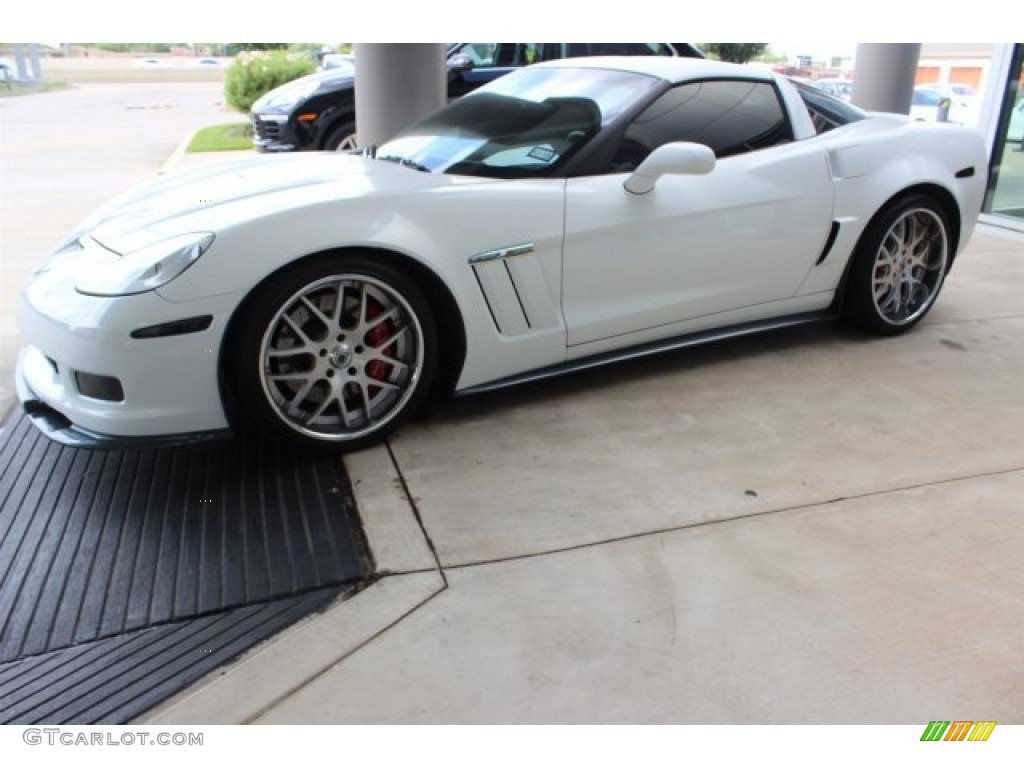 Arctic White 2013 Chevrolet Corvette Grand Sport Coupe Exterior Photo #105907382