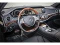 Black 2015 Mercedes-Benz S 550e Plug-In Hybrid Sedan Dashboard