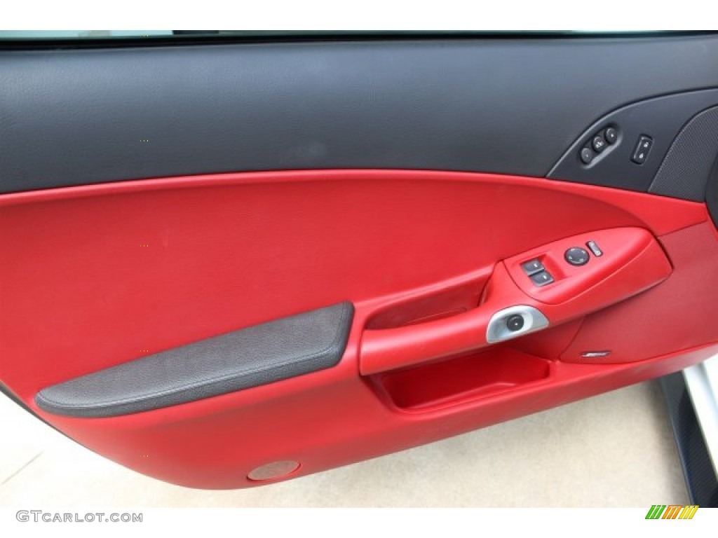 2013 Chevrolet Corvette Grand Sport Coupe Red Door Panel Photo #105907505