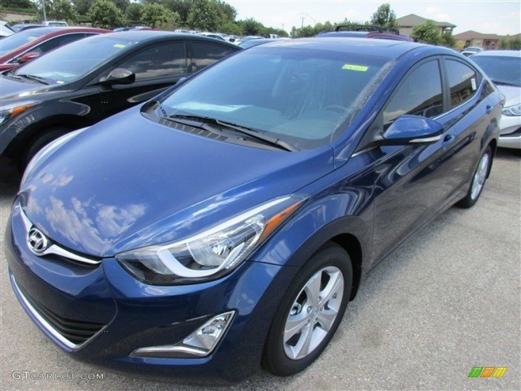 2016 Elantra Value Edition - Blue / Black photo #2