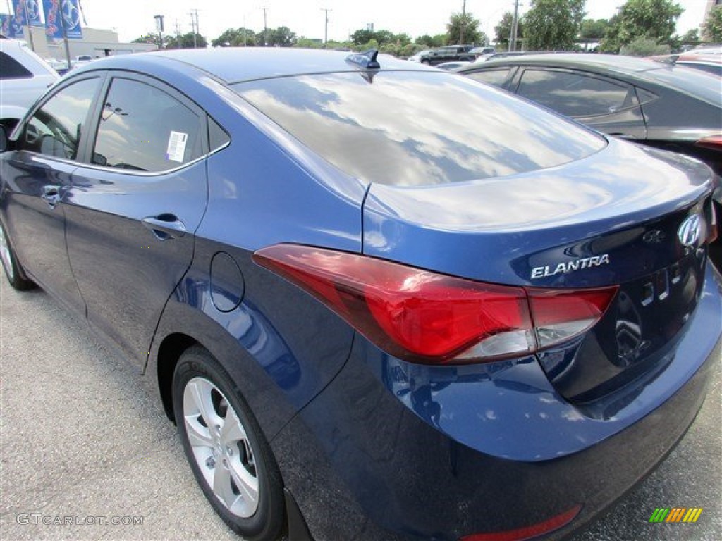 2016 Elantra Value Edition - Blue / Black photo #3