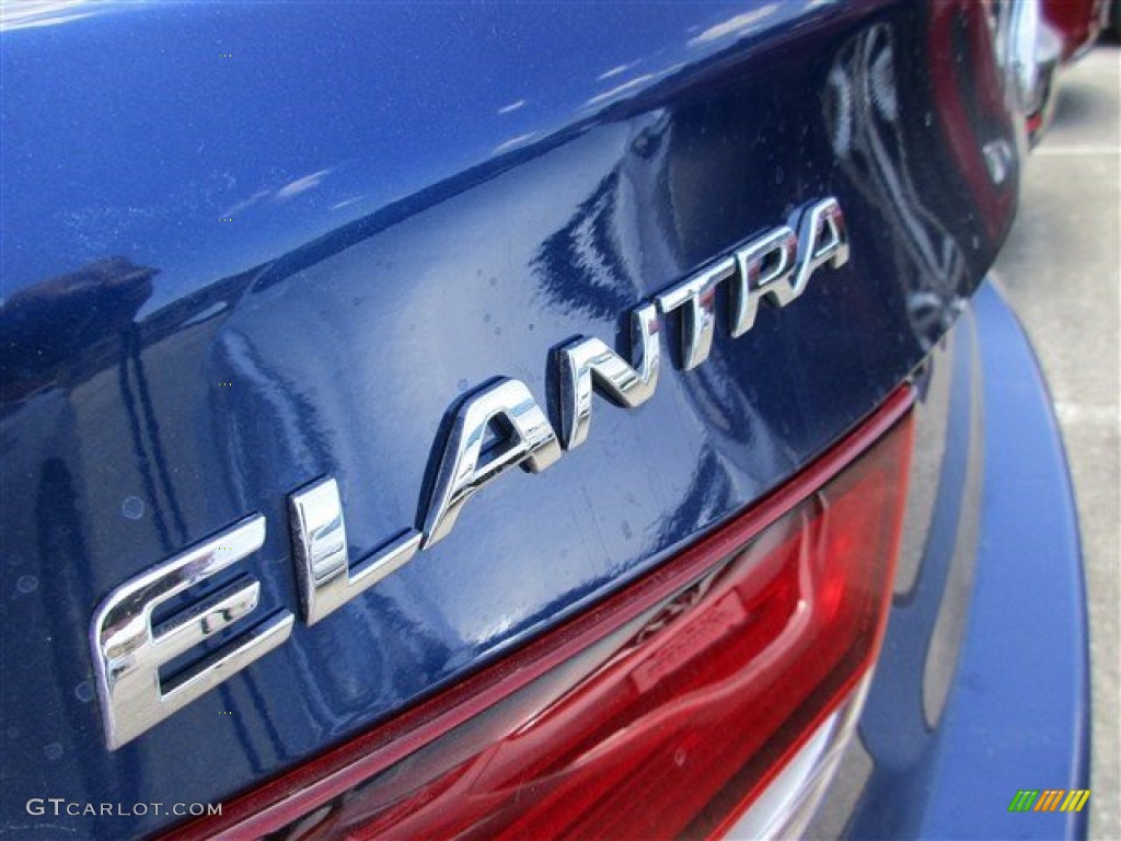 2016 Elantra Value Edition - Blue / Black photo #4