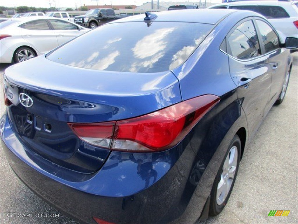 2016 Elantra Value Edition - Blue / Black photo #5