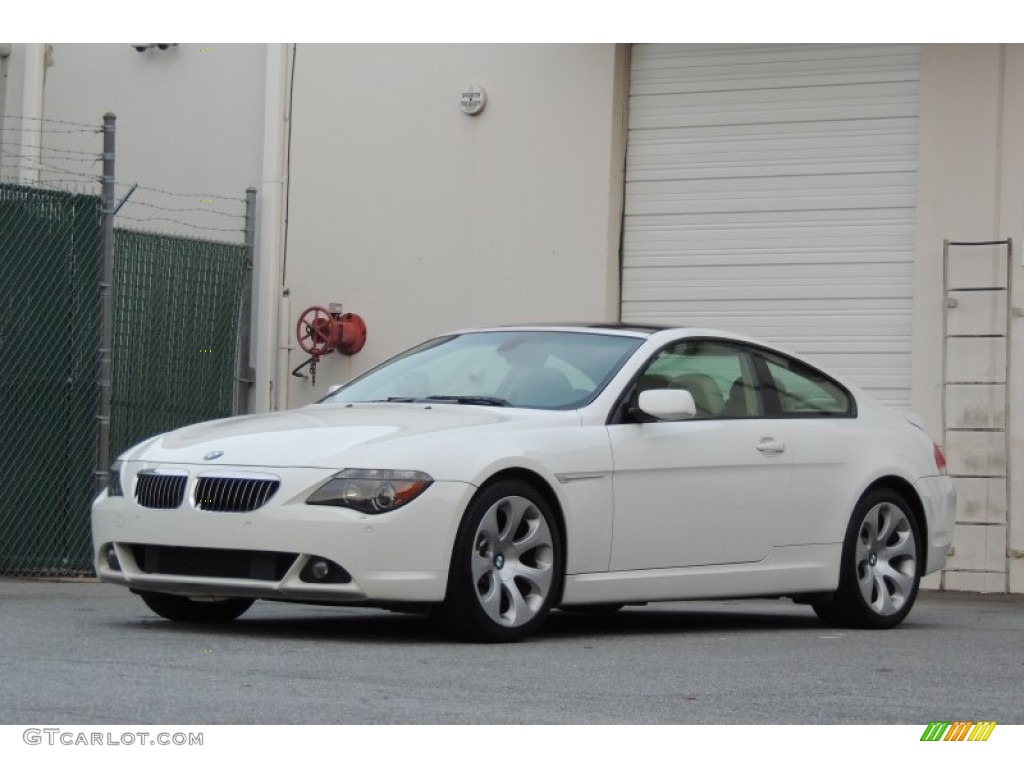 Alpine White 2007 BMW 6 Series 650i Coupe Exterior Photo #105909896