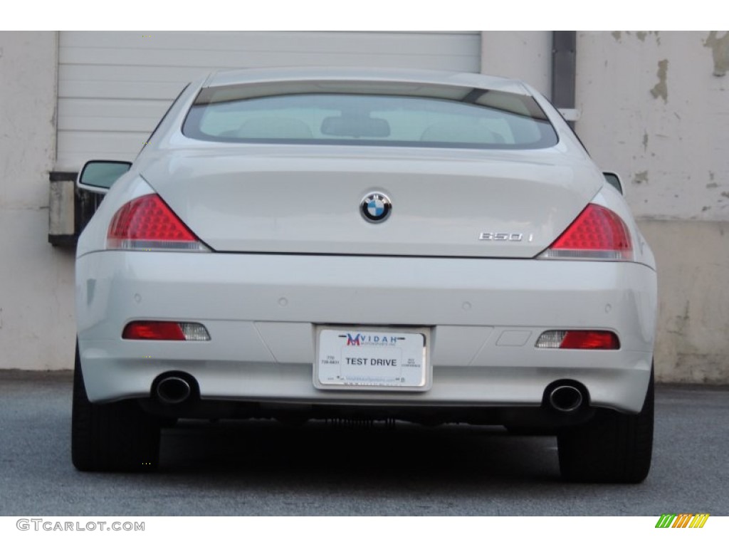 2007 6 Series 650i Coupe - Alpine White / Cream Beige photo #9