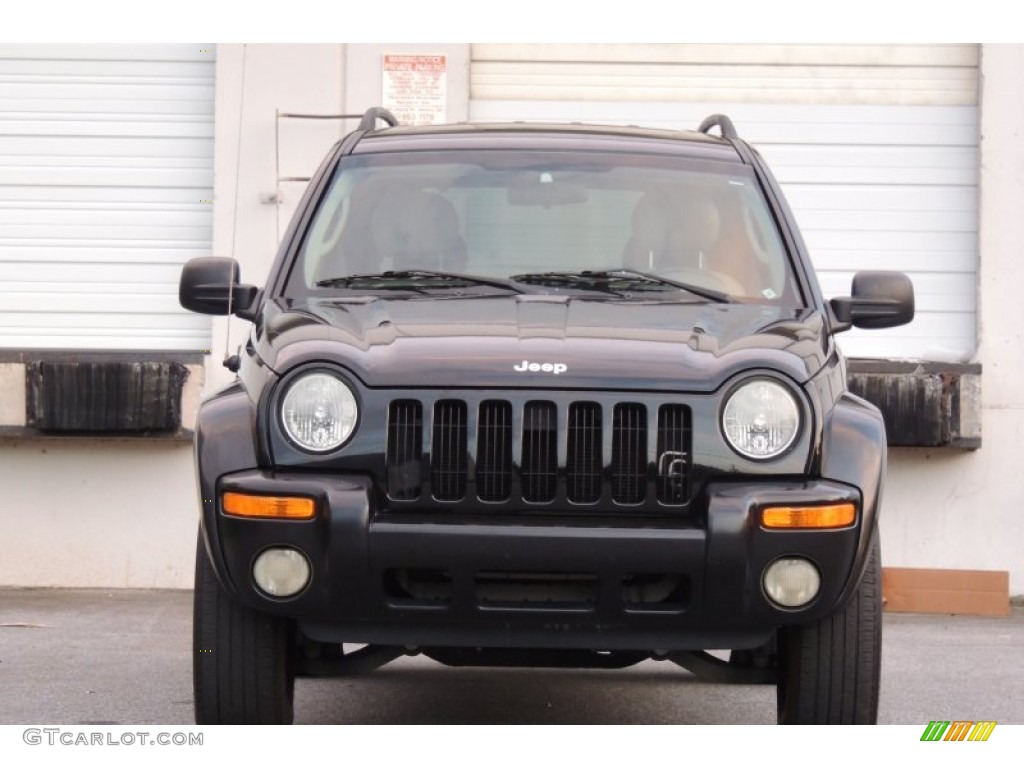 2003 Liberty Limited - Black Clearcoat / Light Taupe/Dark Slate Gray photo #6