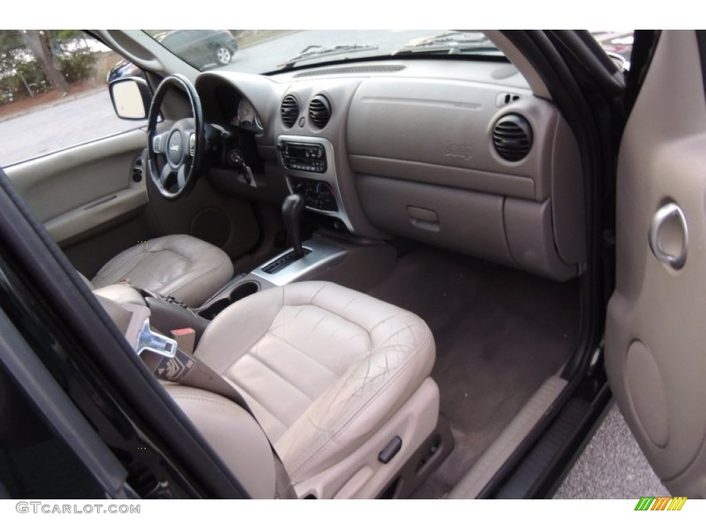 2003 Liberty Limited - Black Clearcoat / Light Taupe/Dark Slate Gray photo #21