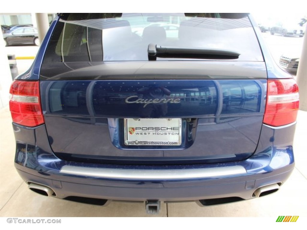 2008 Cayenne Tiptronic - Marine Blue Metallic / Havanna/Sand Beige photo #8
