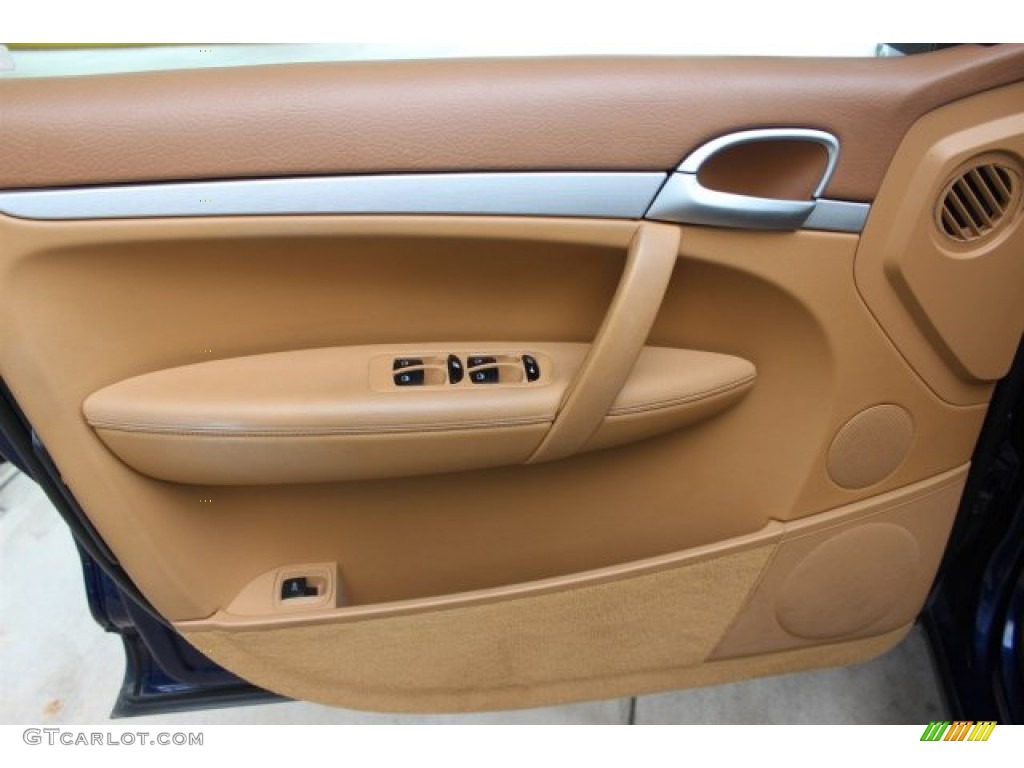 2008 Cayenne Tiptronic - Marine Blue Metallic / Havanna/Sand Beige photo #13