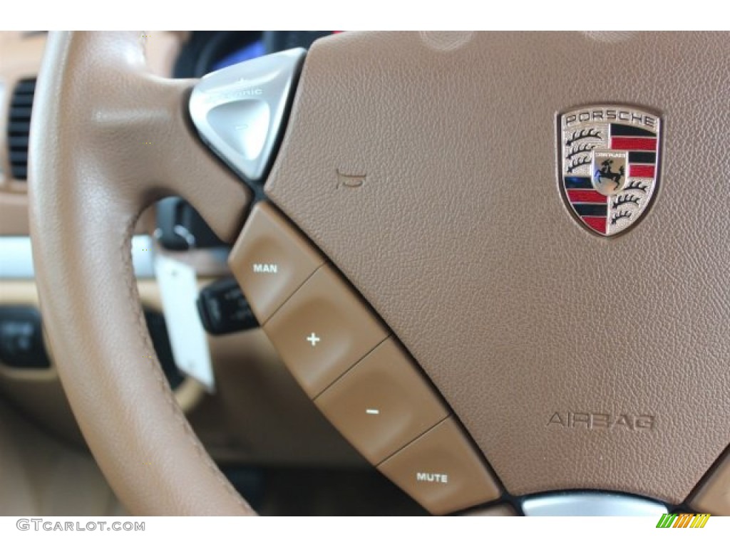 2008 Cayenne Tiptronic - Marine Blue Metallic / Havanna/Sand Beige photo #27