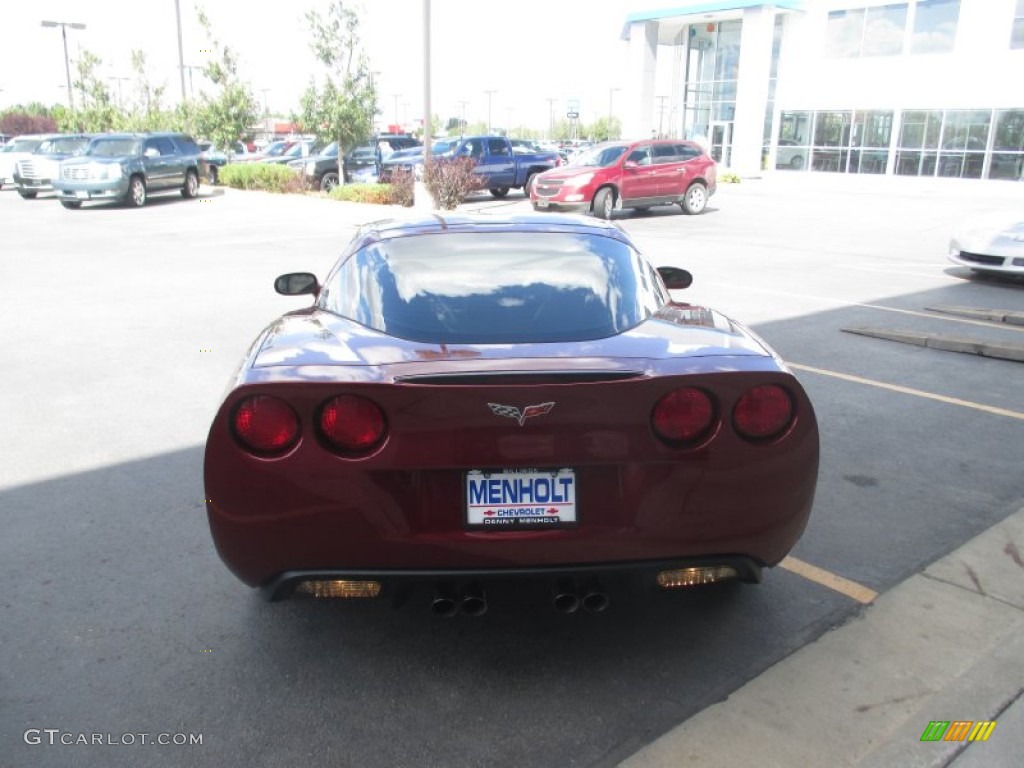 2006 Corvette Coupe - Monterey Red Metallic / Cashmere Beige photo #5