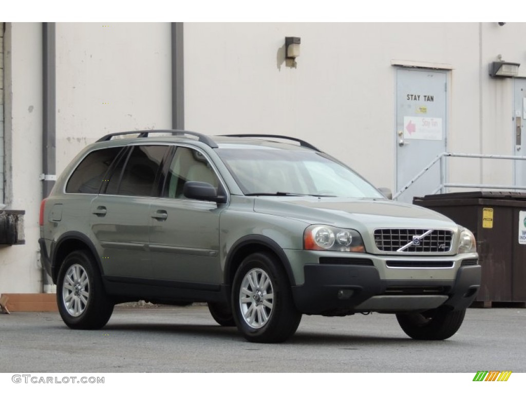 2006 XC90 V8 AWD - Willow Green Metallic / Taupe/Light Taupe photo #3