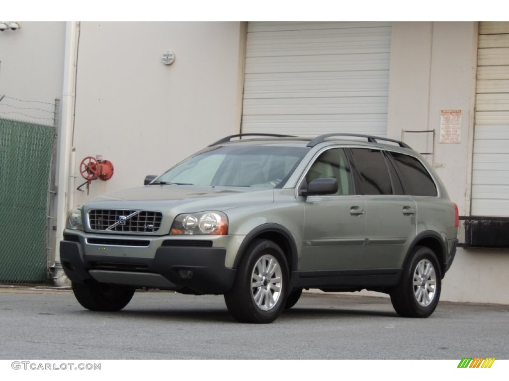 2006 XC90 V8 AWD - Willow Green Metallic / Taupe/Light Taupe photo #4