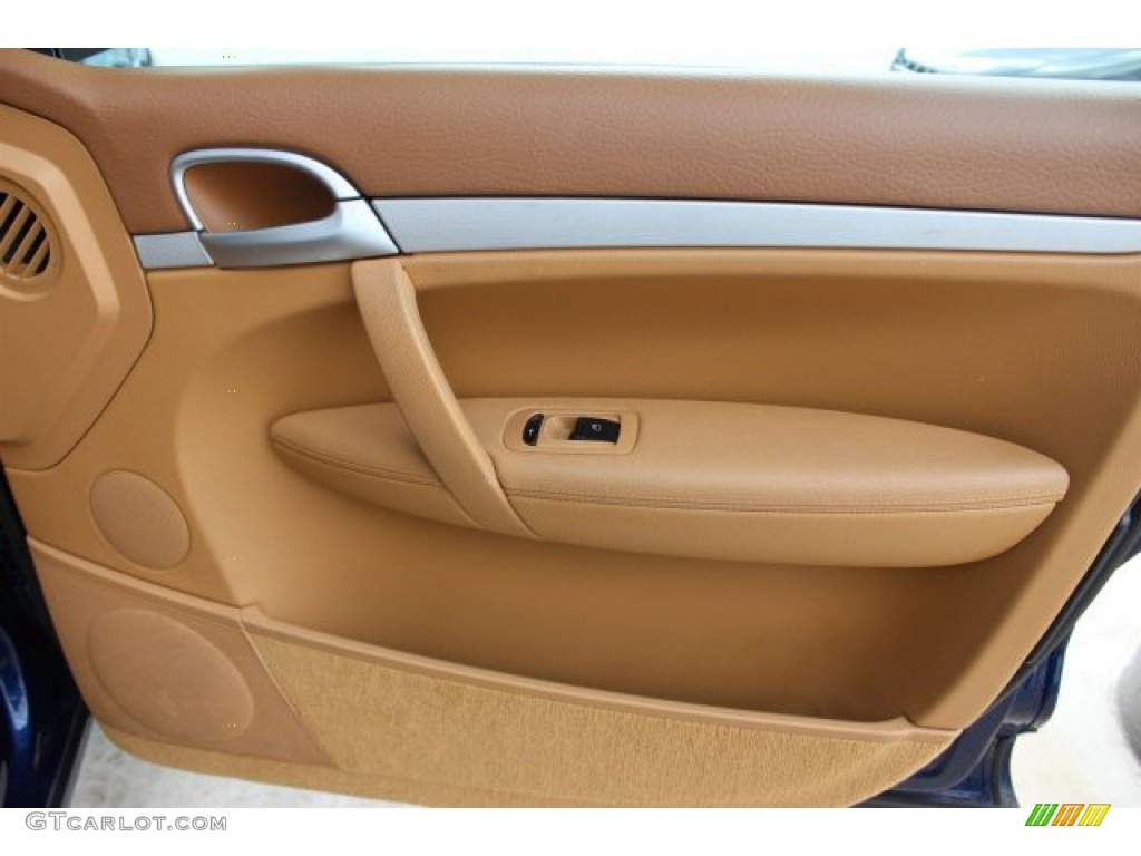 2008 Cayenne Tiptronic - Marine Blue Metallic / Havanna/Sand Beige photo #41
