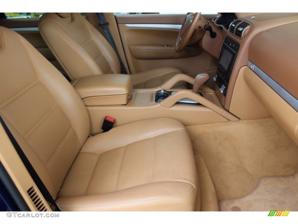 2008 Cayenne Tiptronic - Marine Blue Metallic / Havanna/Sand Beige photo #44
