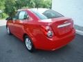 2013 Victory Red Chevrolet Sonic LT Sedan  photo #9