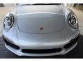 2016 Rhodium Silver Metallic Porsche 911 Turbo S Coupe  photo #2
