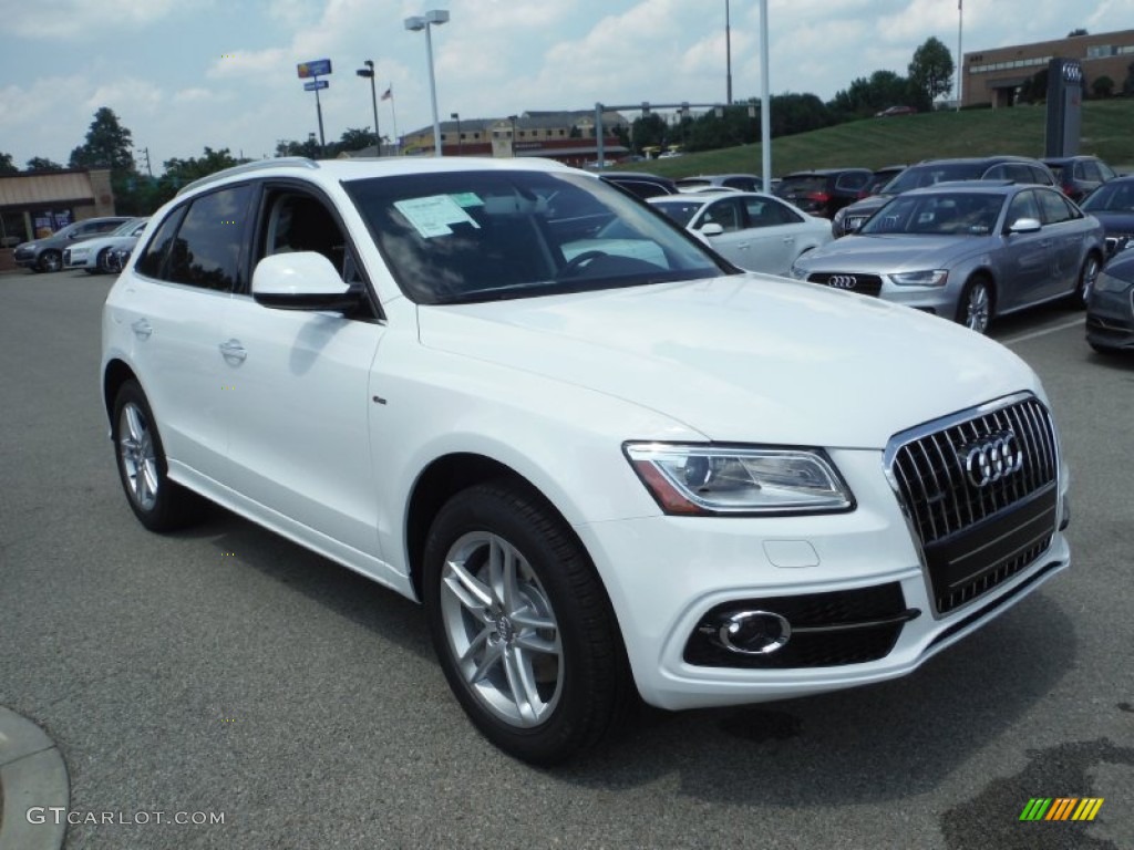 Ibis White 2016 Audi Q5 3.0 TFSI Premium Plus quattro Exterior Photo #105915179