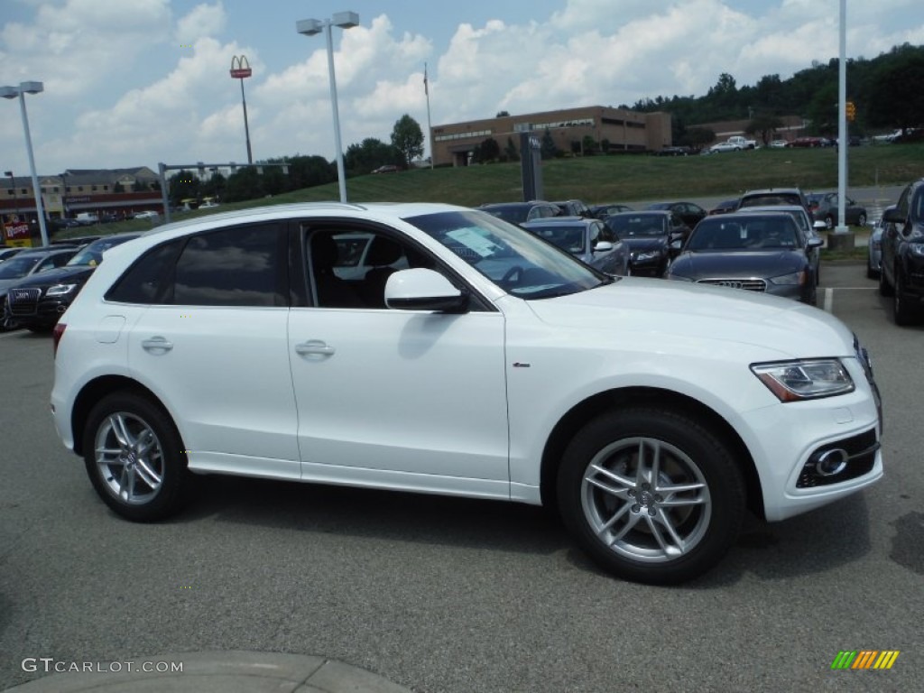 Ibis White 2016 Audi Q5 3.0 TFSI Premium Plus quattro Exterior Photo #105915200