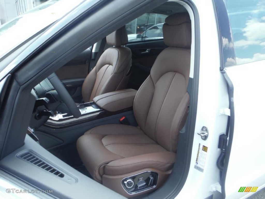 2016 Audi A8 L 3.0T quattro Front Seat Photo #105916327