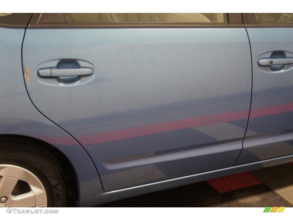 2004 Prius Hybrid - Seaside Pearl / Brown/Ivory photo #45