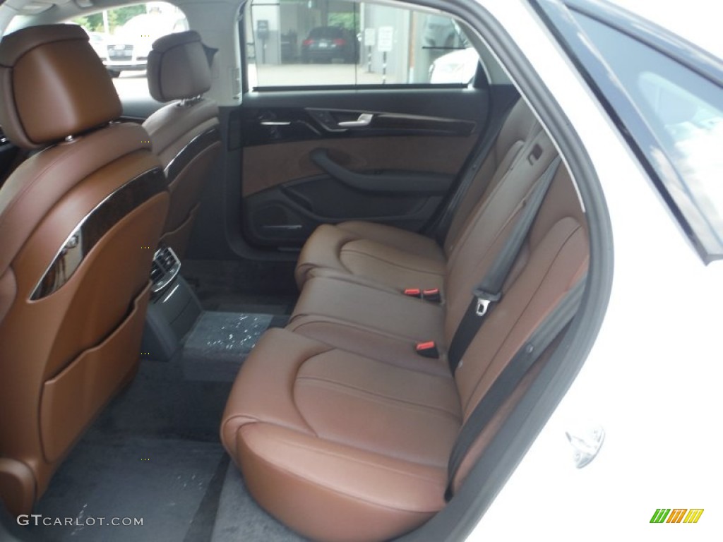 2016 Audi A8 L 3.0T quattro Rear Seat Photo #105916628