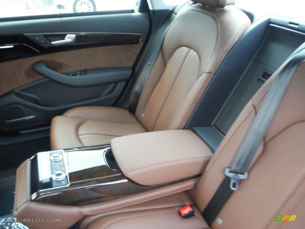 2016 Audi A8 L 3.0T quattro Rear Seat Photo #105916646
