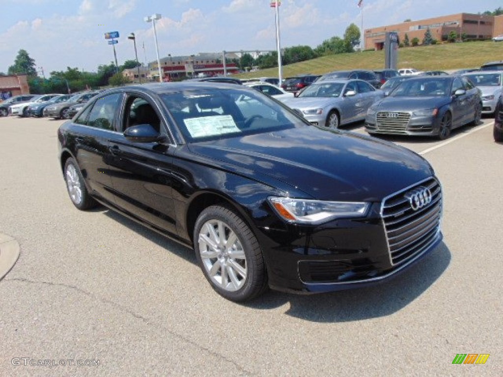 Brilliant Black 2016 Audi A6 2.0 TFSI Premium quattro Exterior Photo #105916964
