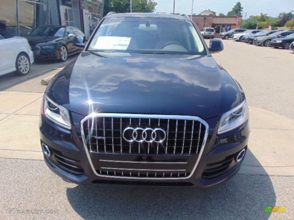 2016 Q5 2.0 TFSI Premium Plus quattro - Moonlight Blue Metallic / Pistachio Beige photo #6