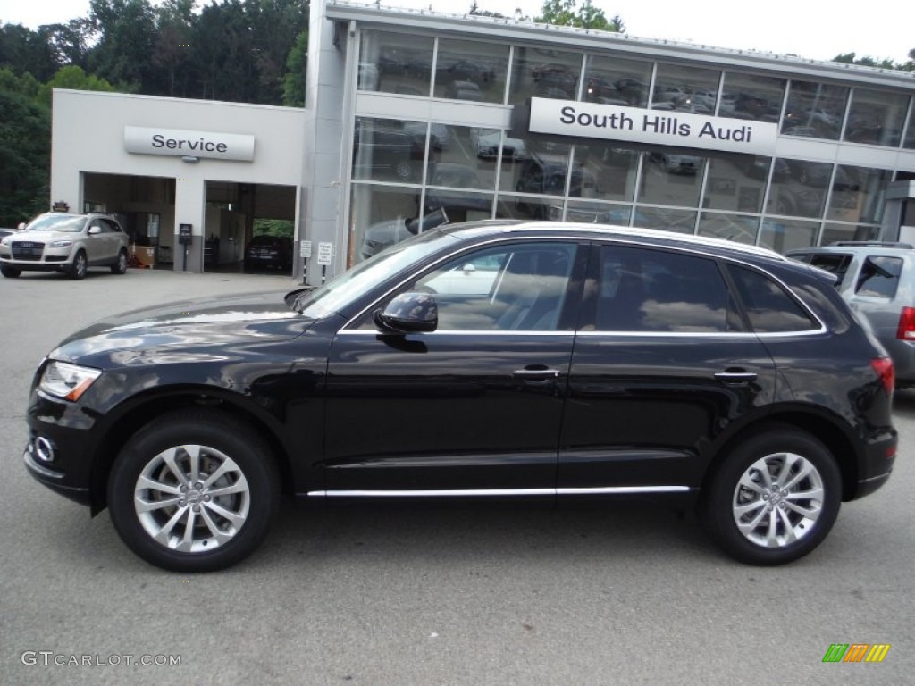2016 Q5 2.0 TFSI Premium Plus quattro - Mythos Black Metallic / Black photo #2
