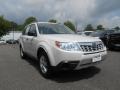 Satin White Pearl 2013 Subaru Forester 2.5 X