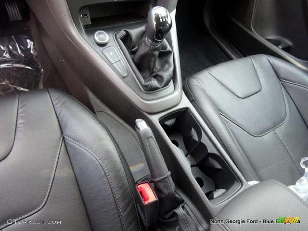 2015 Focus SE Hatchback - Tectonic Metallic / Charcoal Black photo #28
