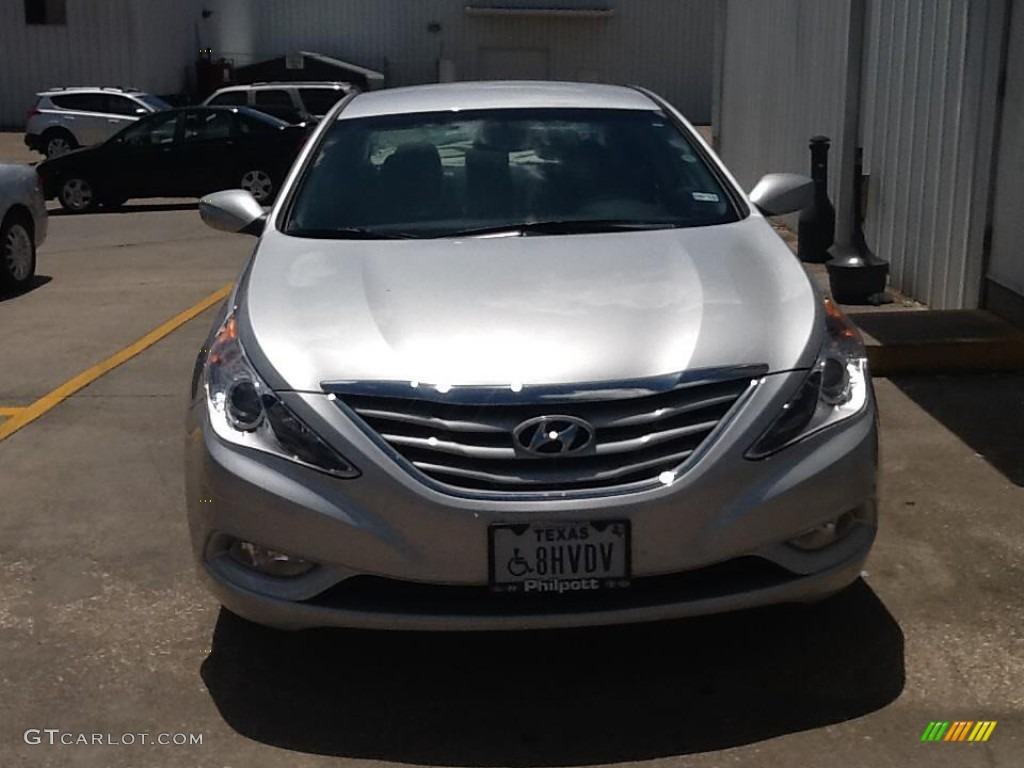 Radiant Silver Hyundai Sonata