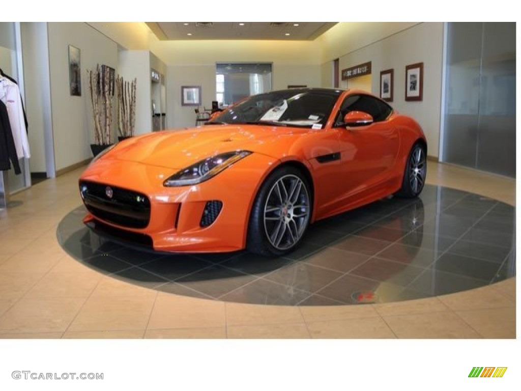 Firesand Metallic Jaguar F-TYPE