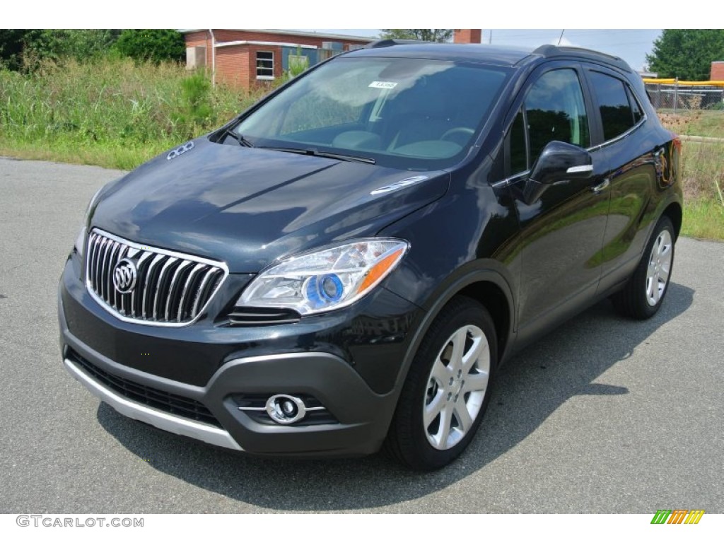 Carbon Black Metallic 2015 Buick Encore Convenience Exterior Photo #105925289