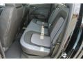 2015 Chevrolet Colorado Jet Black Interior Rear Seat Photo