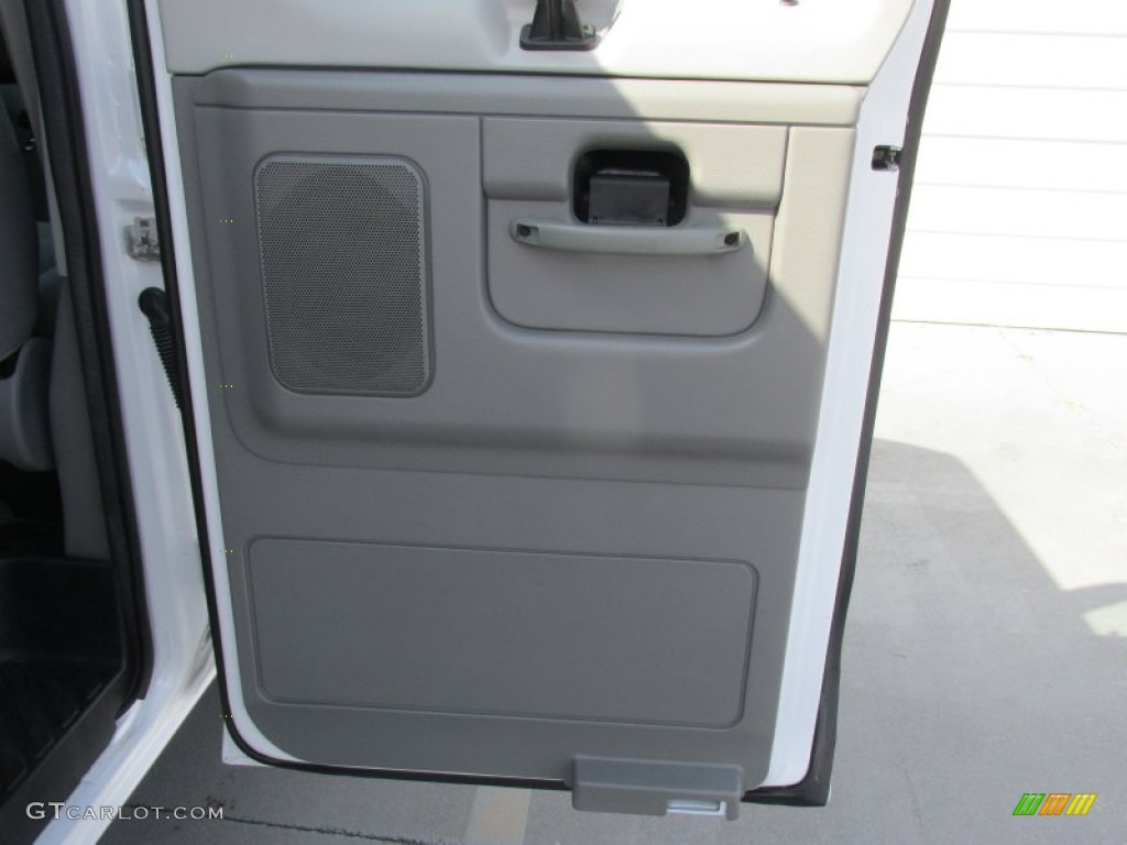2014 E-Series Van E350 XLT Extended 15 Passenger Van - Oxford White / Medium Flint photo #26