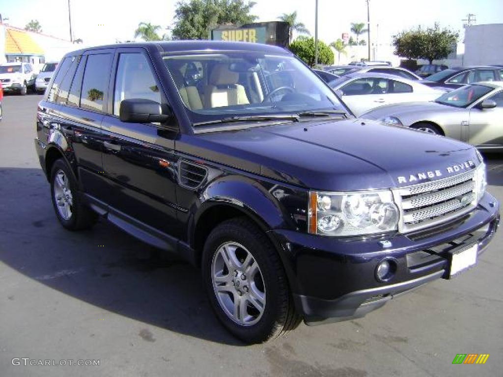 2006 Range Rover Sport HSE - Buckingham Blue Metallic / Alpaca Beige photo #2