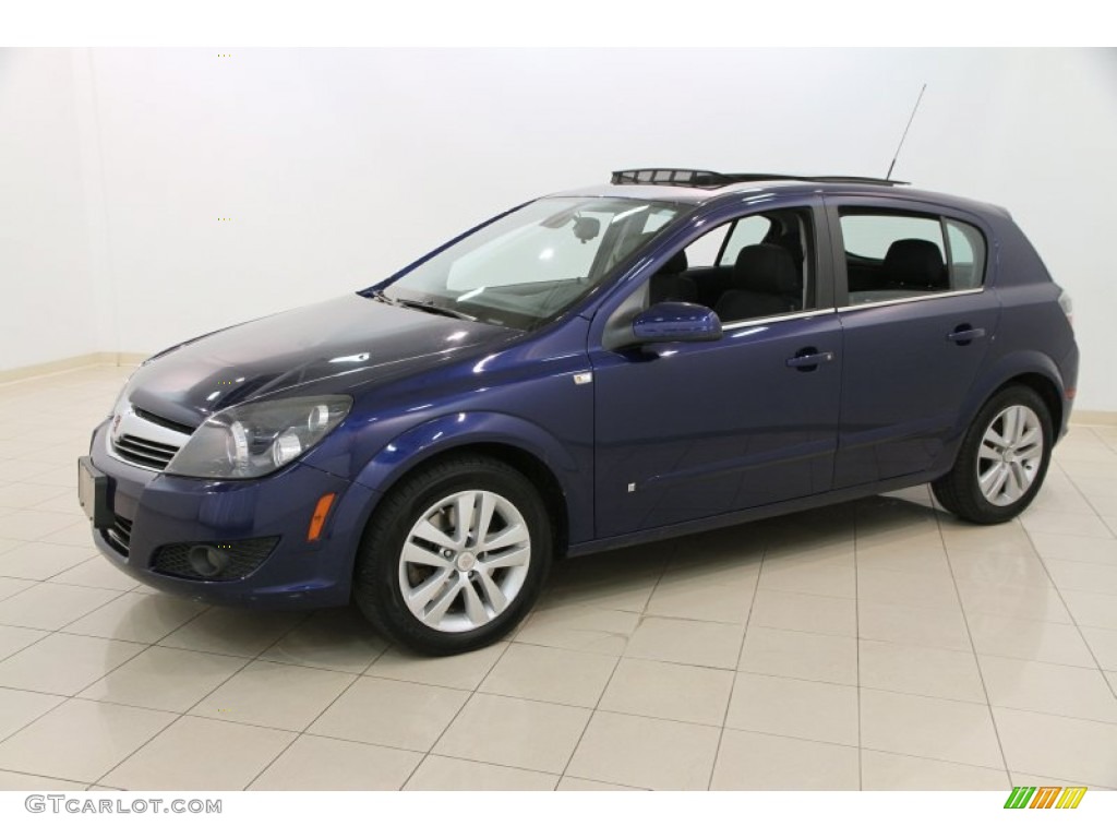 2008 Astra XR Sedan - Twilight Blue / Charcoal photo #3